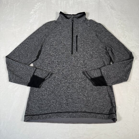 lululemon athletica Other - Lululemon Sweatshirt Men Size L 1/4 Zip Pullover Long Sleeve Athletic Thumbholes
